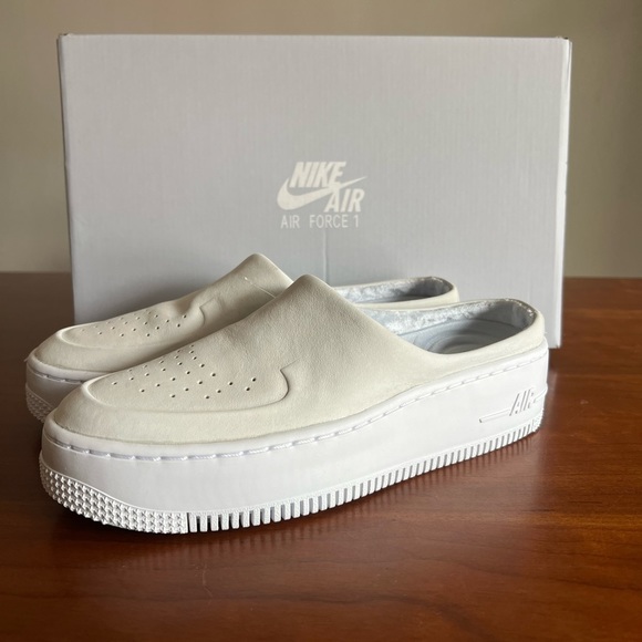 Nike Women's Air Force 1 Lover XX 'Off White' Slip-On AO1523-100 new shoes - Picture 1 of 9